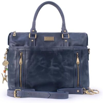 Catwalk Collection Handbags Grand Cabas Femme Cuir Vintage Sac de Travail Avec Bandoulière Sacoche Ordinateur Adele Catwalk Collection Handbags Grand Cabas Femme Cuir Vintage Sac de Travail Avec Bandoulière Sacoche Ordinateur Adele
