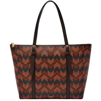 Fossil Sac Carlie pour femme, marron, marron Fossil Sac Carlie pour femme, marron, marron