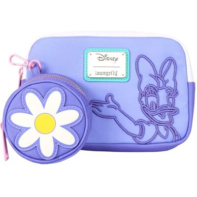 Loungefly Disney Daisy Duck Sac bandoulière en nylon Loungefly Disney Daisy Duck Sac bandoulière en nylon
