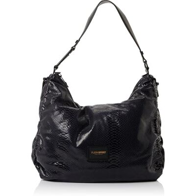 PLEIN SPORT Medium Hobo April, Handbag unisexe adulte, bleu marine, Bleu marine PLEIN SPORT Medium Hobo April, Handbag unisexe adulte, bleu marine, Bleu marine