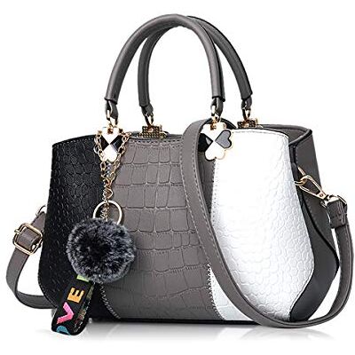 NICOLE & DORIS 2024 Nouveau Sac à Main Femme Sacs Portés Main Mode Sac Bandoulière Élégant Sac Epaule Sacoche Femme Sac à Poignée Supérieure avec Pom Poms NICOLE & DORIS 2024 Nouveau Sac à Main Femme Sacs Portés Main Mode Sac Bandoulière Élégant Sac Epaule Sacoche Femme Sac à Poignée Supérieure avec Pom Poms