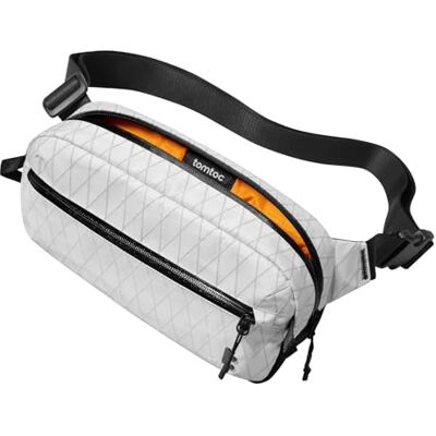 tomtoc sac bandouliere Sling Bag 1,5‑3,5L avec protection RFID homme femme Sac de poitrine leger et impermeable, compact pour deplacements quotidiens et les voyages, rangement pratique pour essentiels tomtoc sac bandouliere Sling Bag 1,5‑3,5L avec protection RFID homme femme Sac de poitrine leger et impermeable, compact pour deplacements quotidiens et les voyages, rangement pratique pour essentiels