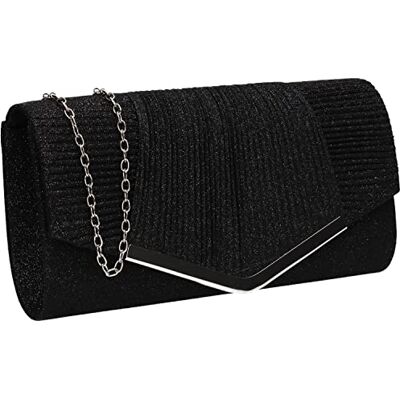 SwankySwans Pochette Emma pour femme, Noir SwankySwans Pochette Emma pour femme, Noir