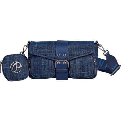 Pepe Jeans Sac GISELDA pour femme, violet (bleu indigo clair), taille unique, Violet (bleu indigo clair), taille unique Pepe Jeans Sac GISELDA pour femme, violet (bleu indigo clair), taille unique, Violet (bleu indigo clair), taille unique