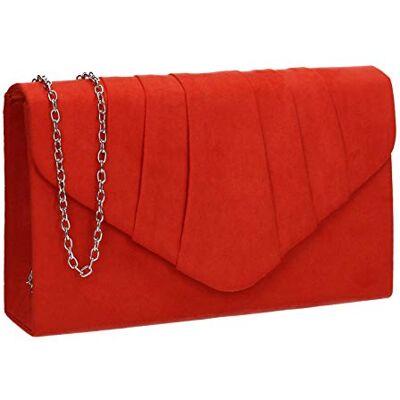 SwankySwans Iggy Suede Velvet Envelope Party Prom Clutch Bag Sac Femme (lot de 2) SwankySwans Iggy Suede Velvet Envelope Party Prom Clutch Bag Sac Femme (lot de 2)