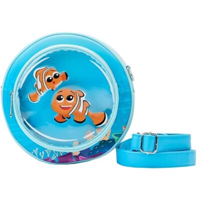 Loungefly Disney Sac à bandoulière Le Monde de Nemo 20ème anniversaire Loungefly Disney Sac à bandoulière Le Monde de Nemo 20ème anniversaire
