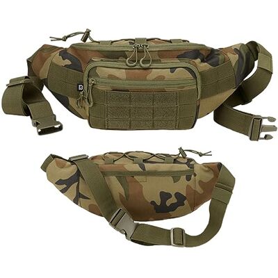 Brandit Waistbeltbag Molle Sac unisexe, woodland Brandit Waistbeltbag Molle Sac unisexe, woodland