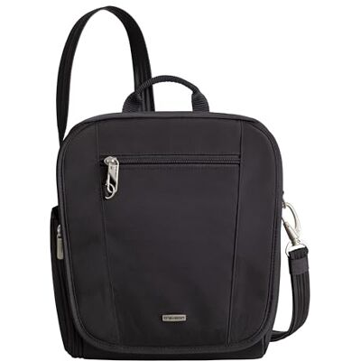 Travelon Antivol Classic Tour Bag Medium, Noir, One Size, Sac de voyage antivol Taille M Travelon Antivol Classic Tour Bag Medium, Noir, One Size, Sac de voyage antivol Taille M