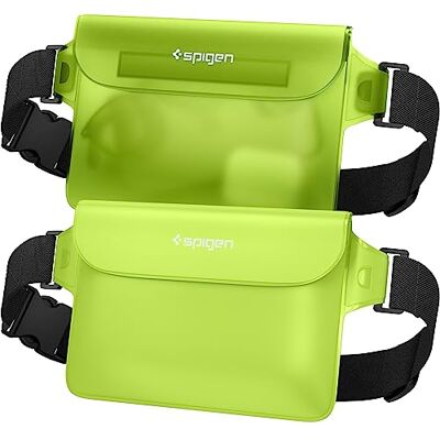 Spigen Pochette étanche Aqua Shield, Vert, Petit, Sac étanche Spigen Pochette étanche Aqua Shield, Vert, Petit, Sac étanche