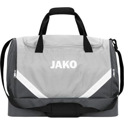 JAKO Sac de sport unisexe Iconic, gris clair/anthracite clair, taille M JAKO Sac de sport unisexe Iconic, gris clair/anthracite clair, taille M