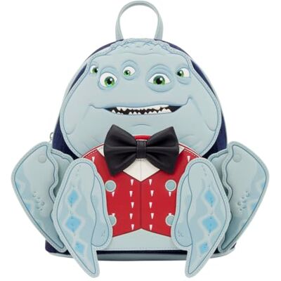 Loungefly Disney : Pixar – Monsters, Inc. – Henry J. Waternoose – Mini sac à dos Cosplay avec breloque à fermeture éclair – Sacs de collection Loungefly Disney : Pixar – Monsters, Inc. – Henry J. Waternoose – Mini sac à dos Cosplay avec breloque à fermeture éclair – Sacs de collection