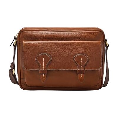 Fossil Bennett Sac à bandoulière pour homme Marron Bennet, Bennet Brown Fossil Bennett Sac à bandoulière pour homme Marron Bennet, Bennet Brown