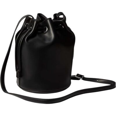 Calvin Petit sac seau pour femme LV04F3640G Bold CK, noir/blanc, taille unique Calvin Petit sac seau pour femme LV04F3640G Bold CK, noir/blanc, taille unique