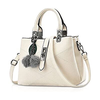 NICOLE & DORIS 2024 Nouveau Sac à Main Femme Sacs Portés Main Mode Sac Bandoulière Élégant Sac Epaule Sacoche Femme Sac à Poignée Supérieure avec Pom Poms NICOLE & DORIS 2024 Nouveau Sac à Main Femme Sacs Portés Main Mode Sac Bandoulière Élégant Sac Epaule Sacoche Femme Sac à Poignée Supérieure avec Pom Poms