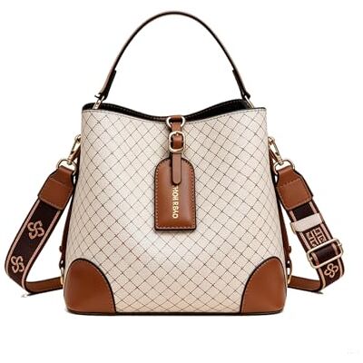 CORIOS Rétro Sac Porté Epaule Femme PU Cuir Sac à Main à Bandoulière Sac Seau avec Motif Vintage Petit Sac Hobo Cabas Élégant Sac D'épaule Messager Shopping Voyage Travail Sac Fourre-Tout, Kaki À CORIOS Rétro Sac Porté Epaule Femme PU Cuir Sac à Main à Bandoulière Sac Seau avec Motif Vintage Petit Sac Hobo Cabas Élégant Sac D'épaule Messager Shopping Voyage Travail Sac Fourre-Tout, Kaki À