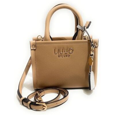 Liu Jo Sac femme XS Tote Ridhi dark poudre BS26LJ37 AA6102 E1012 Liu Jo Sac femme XS Tote Ridhi dark poudre BS26LJ37 AA6102 E1012