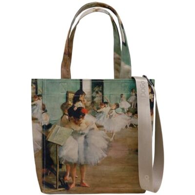 DOGO Femme Vegan Multicolore Large Tote Bag La Classe de Danse Motif, Multicolore, Taille unique, Contemporary DOGO Femme Vegan Multicolore Large Tote Bag La Classe de Danse Motif, Multicolore, Taille unique, Contemporary