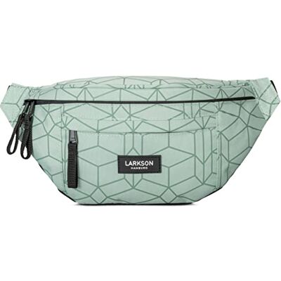 LARKSON Ole Sac banane pour homme et femme, Menthe, Taglia Unica, Sac Sac à bandoulière pour festival et sport, petit sac banane de voyage, hydrofuge LARKSON Ole Sac banane pour homme et femme, Menthe, Taglia Unica, Sac Sac à bandoulière pour festival et sport, petit sac banane de voyage, hydrofuge