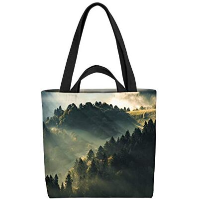 VOID Sac paysage de montagne 33 x 33 x 14 cm, 15 l Sac de courses VOID Sac paysage de montagne 33 x 33 x 14 cm, 15 l Sac de courses