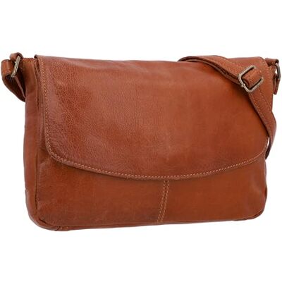 Gusti Leder Gusti Maisie Sac à bandoulière en cuir Petit sac à bandoulière Sac à main en Cuir, Marron 2, 10.6" x 7.1" x 1.8 Gusti Leder Gusti Maisie Sac à bandoulière en cuir Petit sac à bandoulière Sac à main en Cuir, Marron 2, 10.6" x 7.1" x 1.8