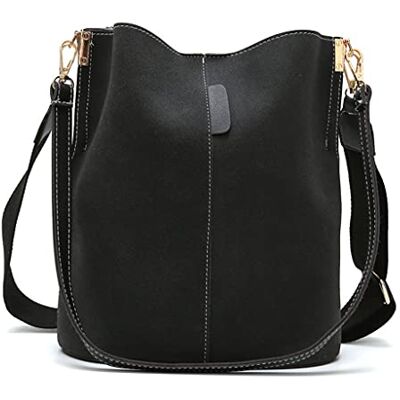 HDBD Sac Seau Sac à bandoulière pour Femmes Vintage Seau fourre-Tout en Cuir PU Sac à bandoulière Sacs à Main avec Sangle réglable Sacs Messenger rétro HDBD Sac Seau Sac à bandoulière pour Femmes Vintage Seau fourre-Tout en Cuir PU Sac à bandoulière Sacs à Main avec Sangle réglable Sacs Messenger rétro