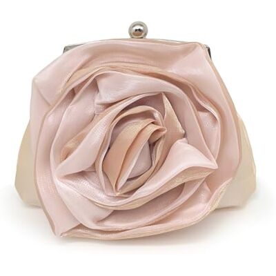 Pahajim Pochette de soirée en satin pour femme Motif floral Élégant Petit sac à main pour mariage, fête, rendez-vous, champagne, 22x17x3 cm, pochette Pahajim Pochette de soirée en satin pour femme Motif floral Élégant Petit sac à main pour mariage, fête, rendez-vous, champagne, 22x17x3 cm, pochette