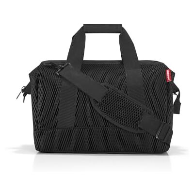 reisenthel Allrounder M Sac de docteur polyvalent pour les voyages, le travail ou les loisirs Avec un design fonctionnel et élégant, Maille noire, Einheitsgröße, Weekend reisenthel Allrounder M Sac de docteur polyvalent pour les voyages, le travail ou les loisirs Avec un design fonctionnel et élégant, Maille noire, Einheitsgröße, Weekend