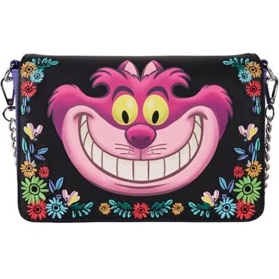 Loungefly Sac à main Disney Alice au pays des merveilles (Cheshire Cat) 0671803545441 Loungefly Sac à main Disney Alice au pays des merveilles (Cheshire Cat) 0671803545441