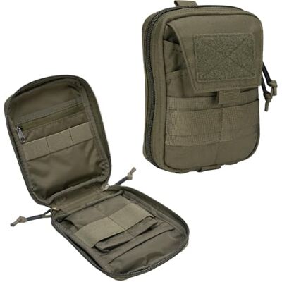 Elitegroup Pochette Admin Molle Sac EDC Militaire Sacoche Tactique Molle Sac Banane Multifonction(RGN) Elitegroup Pochette Admin Molle Sac EDC Militaire Sacoche Tactique Molle Sac Banane Multifonction(RGN)