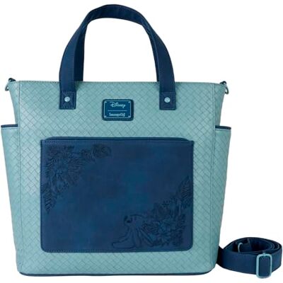 Loungefly Disney Stitch Sac fourre-tout convertible brodé Loungefly Disney Stitch Sac fourre-tout convertible brodé