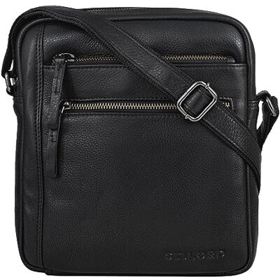 STILORD "Garcia" Petite Sacoche Bandoulière Cuir Vintage Sac Messager Besace pour Hommes Femmes Sac à l'Épaule en Cuir Véritable Couleur:ossidiana nero STILORD "Garcia" Petite Sacoche Bandoulière Cuir Vintage Sac Messager Besace pour Hommes Femmes Sac à l'Épaule en Cuir Véritable Couleur:ossidiana nero
