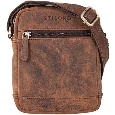 STILORD "Björn" Pochette Homme Bandoulière Cuir Sac à Main Sacoche Bandoulière Téléphone Portable Sac Porté à l’Épaule en Cuir Véritable Couleur:colorado marron STILORD "Björn" Pochette Homme Bandoulière Cuir Sac à Main Sacoche Bandoulière Téléphone Portable Sac Porté à l’Épaule en Cuir Véritable Couleur:colorado marron