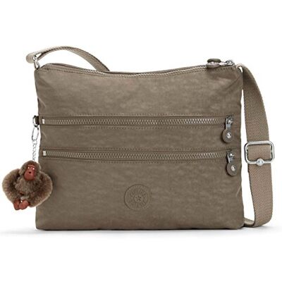 KIPLING KIPLING Kipling ALVAR Sac à bandoulière de taille moyenne, True Beige (Marron) KIPLING KIPLING Kipling ALVAR Sac à bandoulière de taille moyenne, True Beige (Marron)