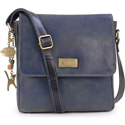 Catwalk Collection Handbags Sac Bandoulière Femme en Cuir Vintage Moyen Messenger Bag Avec Bandoulière Réglable Sabine M Catwalk Collection Handbags Sac Bandoulière Femme en Cuir Vintage Moyen Messenger Bag Avec Bandoulière Réglable Sabine M