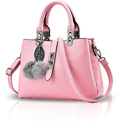 NICOLE & DORIS 2024 Nouveau Sac à Main Femme Sacs Portés Main Mode Sac Bandoulière Élégant Sac Epaule Sacoche Femme Sac à Poignée Supérieure avec Pom Poms NICOLE & DORIS 2024 Nouveau Sac à Main Femme Sacs Portés Main Mode Sac Bandoulière Élégant Sac Epaule Sacoche Femme Sac à Poignée Supérieure avec Pom Poms