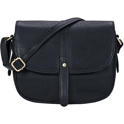 STILORD "Kira" Sac à Main en Cuir pour Femme Sac à Bandoulière Vintage Petite Besace Sac à l'Épaule Sorties Soirées Shopping Couleur:Cognac Marron STILORD "Kira" Sac à Main en Cuir pour Femme Sac à Bandoulière Vintage Petite Besace Sac à l'Épaule Sorties Soirées Shopping Couleur:Cognac Marron