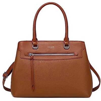 David Jones Sac à Main Femme Elégant Cabas Fourre-Tout Simili Cuir PU Porté Epaule Bandoulière Tote Shopper Plusieurs Compartiments Mode Ville Dame Chic Original Tendance David Jones Sac à Main Femme Elégant Cabas Fourre-Tout Simili Cuir PU Porté Epaule Bandoulière Tote Shopper Plusieurs Compartiments Mode Ville Dame Chic Original Tendance