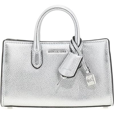 Michael Kors XS EW Xbody Sac à main pour femme, argent Michael Kors XS EW Xbody Sac à main pour femme, argent