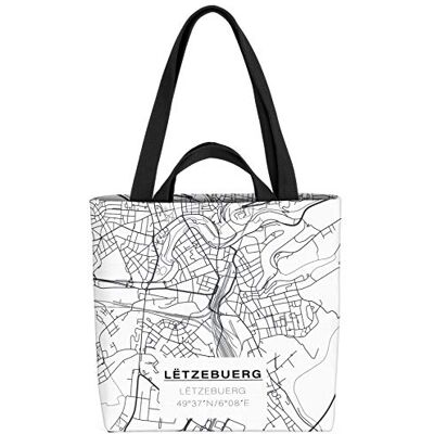 VOID Luxemburg Sac à cartes 33 x 33 x 14 cm 15 l, Sac Fourre Tout Multicolore, XXL, Décontracté VOID Luxemburg Sac à cartes 33 x 33 x 14 cm 15 l, Sac Fourre Tout Multicolore, XXL, Décontracté