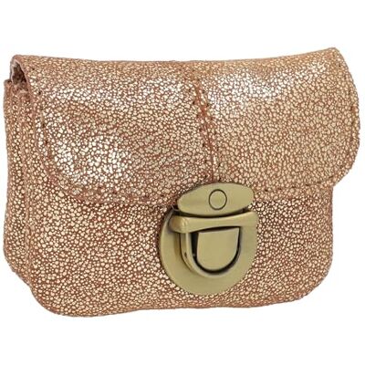 Gusti Leder Gusti Eskil Sac banane en cuir pour homme et femme, or, 10 x 7 x 2 cm, rétro Gusti Leder Gusti Eskil Sac banane en cuir pour homme et femme, or, 10 x 7 x 2 cm, rétro