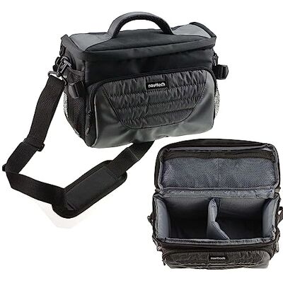 Navitech Sac bandoulière gris pour appareil photo numérique Dpofirs 1080P HD Navitech Sac bandoulière gris pour appareil photo numérique Dpofirs 1080P HD