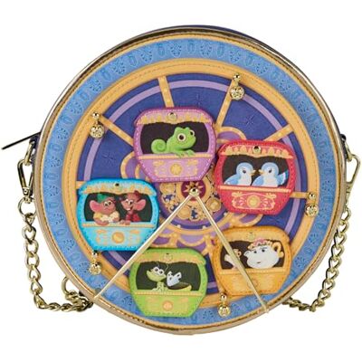 Loungefly Disney Princess Carrousel Sac à bandoulière Loungefly Disney Princess Carrousel Sac à bandoulière