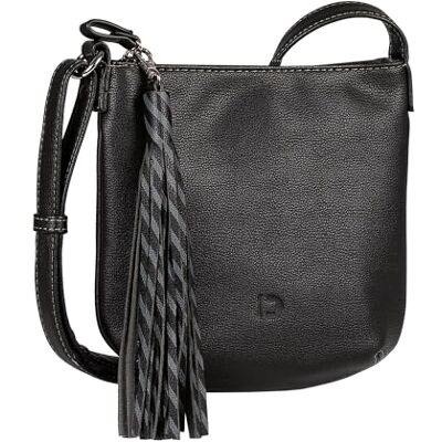 TOM TAILOR Denim TOM TAILOR Abella Sac bandoulière pour femme, noir, Small TOM TAILOR Denim TOM TAILOR Abella Sac bandoulière pour femme, noir, Small
