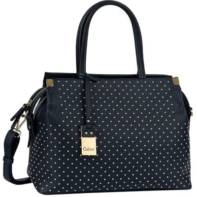 Gabor bags Gela Premium Sac à bandoulière pour femme avec fermeture éclair Bleu Taille M Gabor bags Gela Premium Sac à bandoulière pour femme avec fermeture éclair Bleu Taille M