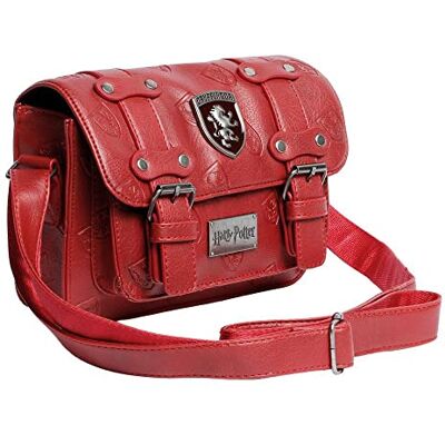 KARACTERMANIA Harry Potter Emblem-Sac à Bandoulière Satchel, Bordeaux, Bordeaux, Taille unique, Sac à Bandoulière Satchel Emblem KARACTERMANIA Harry Potter Emblem-Sac à Bandoulière Satchel, Bordeaux, Bordeaux, Taille unique, Sac à Bandoulière Satchel Emblem