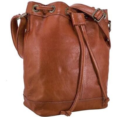 Gusti Leder Gusti Sac à bandoulière en cuir Ivy Sac à main en cuir pour femme, marron Gusti Leder Gusti Sac à bandoulière en cuir Ivy Sac à main en cuir pour femme, marron