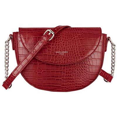 David Jones Petit Sac Bandoulière Crocodile Femme Sac à Main Cuir PU Matelassé Croco Porté Epaule Besace Sacoche Chaînes Pochette Soirée Demi Lune Crossbody Bag Elégant Mode Tendance David Jones Petit Sac Bandoulière Crocodile Femme Sac à Main Cuir PU Matelassé Croco Porté Epaule Besace Sacoche Chaînes Pochette Soirée Demi Lune Crossbody Bag Elégant Mode Tendance