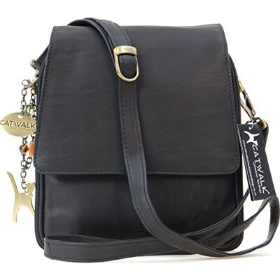 Catwalk Collection Handbags Sac Bandoulière Femme Cuir Messenger Bag Multipoches Sac à Main Moyen Avec Bandoulière Metro Catwalk Collection Handbags Sac Bandoulière Femme Cuir Messenger Bag Multipoches Sac à Main Moyen Avec Bandoulière Metro