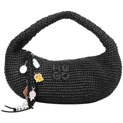 HUGO Zeya_Handbag 10279895 01 Hobo Bag pour femme, Noir HUGO Zeya_Handbag 10279895 01 Hobo Bag pour femme, Noir