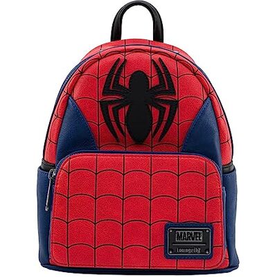 Loungefly Marvel Spider-Man Classic Mini sac à dos, multicolore, One Size, Mini sac à dos Loungefly Marvel Spider-Man Classic Mini sac à dos, multicolore, One Size, Mini sac à dos